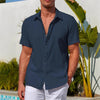 European And American Summer Men's Vacation Style Casual Shirt