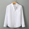 Linen Shirt Men's Long Sleeve Loose Thin Casual