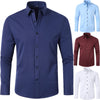 Solid Color Simple Business Thin Lining Shirt