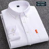 Pure Cotton Washed Oxford Woven Shirts Men