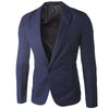Fashion Men's Casual Single-breasted Small Suit
