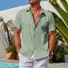 European And American Summer Men's Vacation Style Casual Shirt